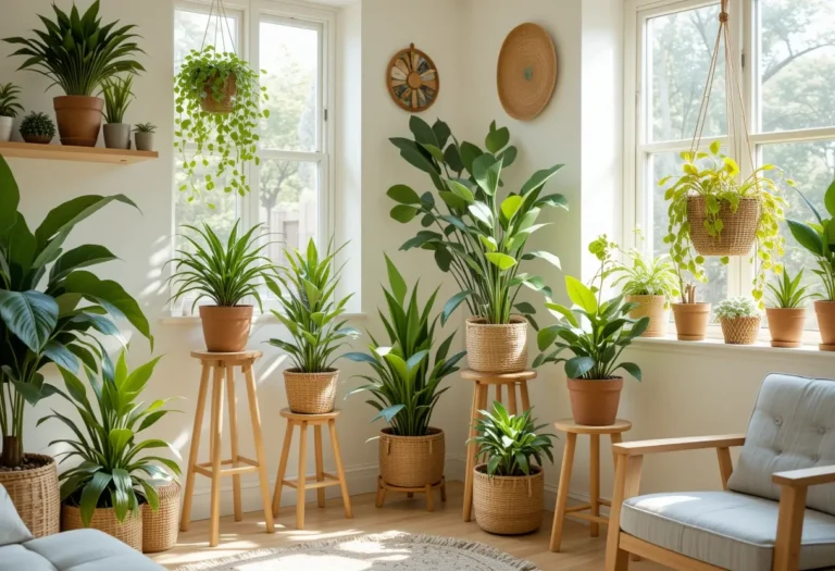 23 Unkillable Indoor Plants That Are Almost Impossible to Kill (Beginner-Friendly Guide) 3 23 unkillable indoor plants including snake plant, pothos, ZZ plant, spider plant, and aloe vera displayed in decorative pots indoors