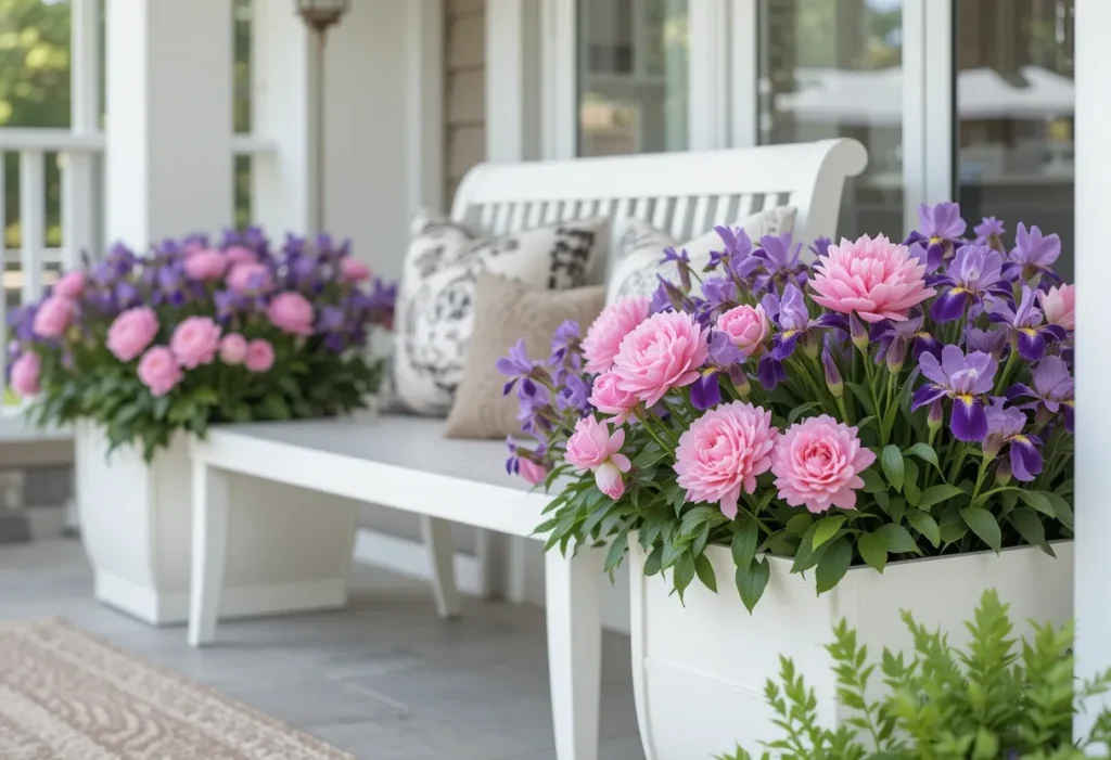 26 Spring Porch Decorating Ideas to Refresh Your Front Porch This Season 6 Spring porch decorating ideas with colorful flowers, planters, and cozy seasonal decor
