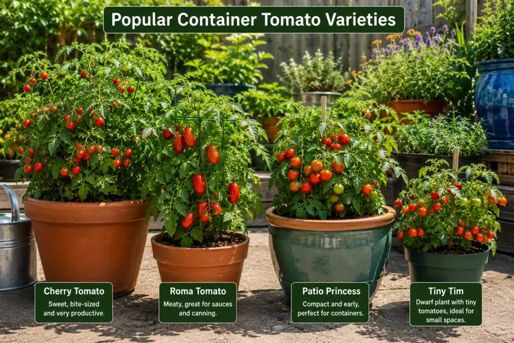 Best tomato varieties for growing in pots