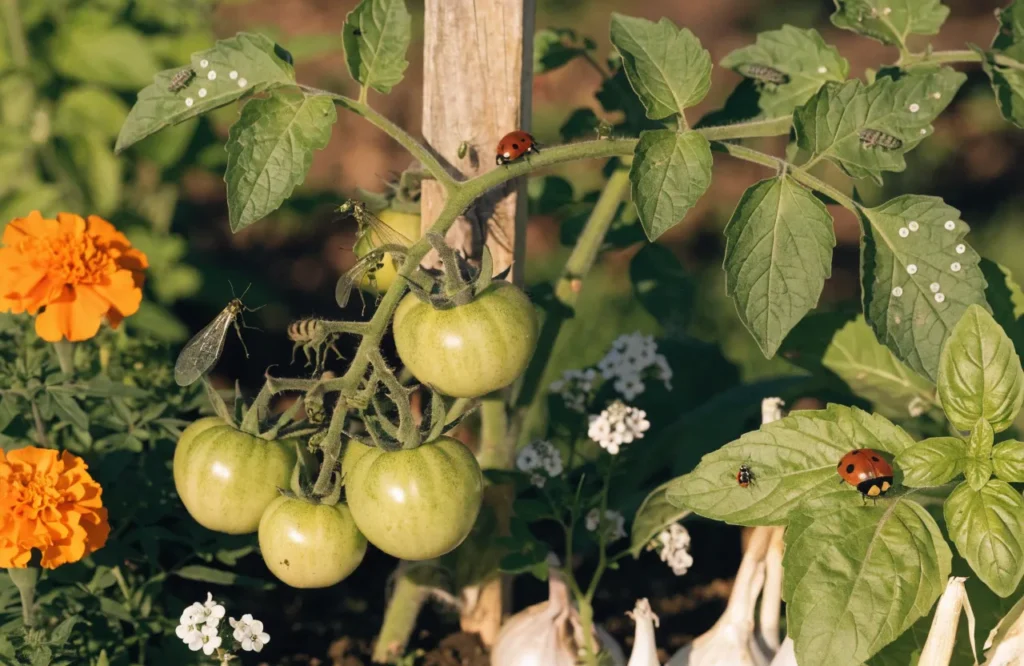 15 Best Tomato Companion Plants: What to Plant & What to Avoid for a Healthier Harvest 15 Natural pest control using tomato companion plants and beneficial insects