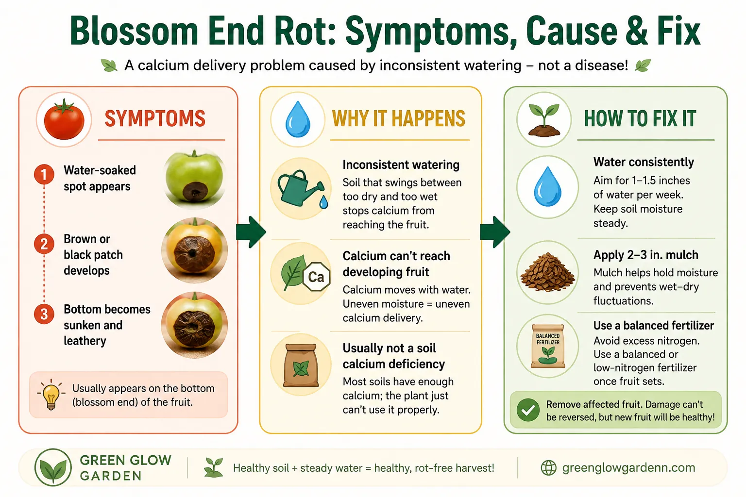  Blossom End Rot: Symptoms, Cause & Fix
