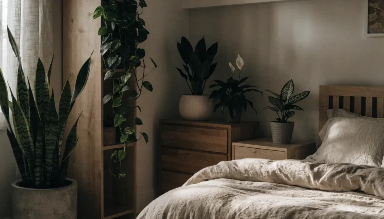 25 Best Low Light Plants for Bedrooms (That Actually Survive) 19 Low light plants for bedrooms including snake plant, pothos, ZZ plant, and peace lily
