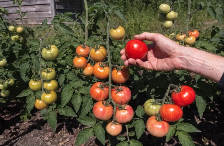 When to harvest tomatoes at the right ripening stage