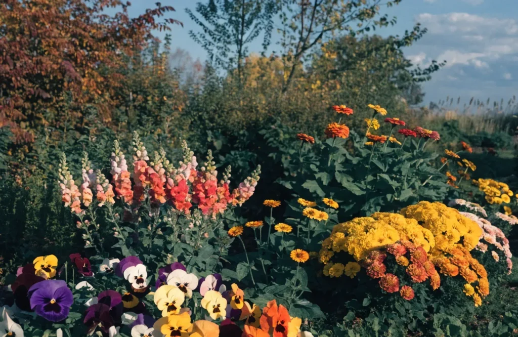 Flowers to plant in September for fall color