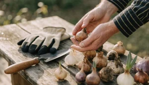 how to plant spring bulbs including tulips, daffodils and crocuses